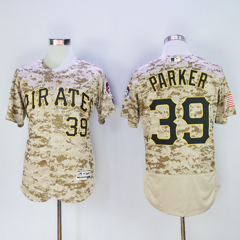 Men Pittsburgh Pirates #39 Parker Camo Elite MLB Jerseys